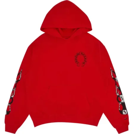 Chrome Hearts Matty Boy Chomper Hoodie Red