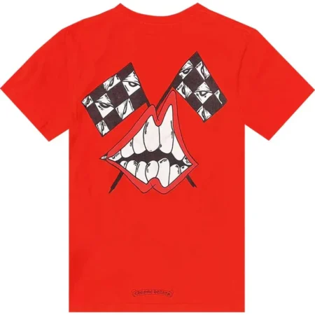 Chrome Hearts Matty Boy Chomper T-Shirt Red