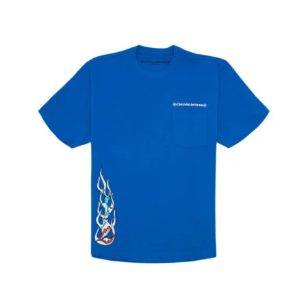 Chrome Hearts Matty Boy Space T-Shirt Blue