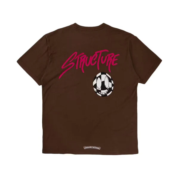 Chrome Hearts Matty Boy Structure T-Shirt Brown - Image 2