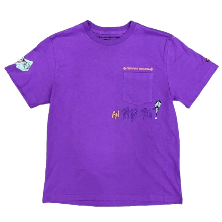 Chrome Hearts Matty Boy I Want More Not Less T-Shirt Purple