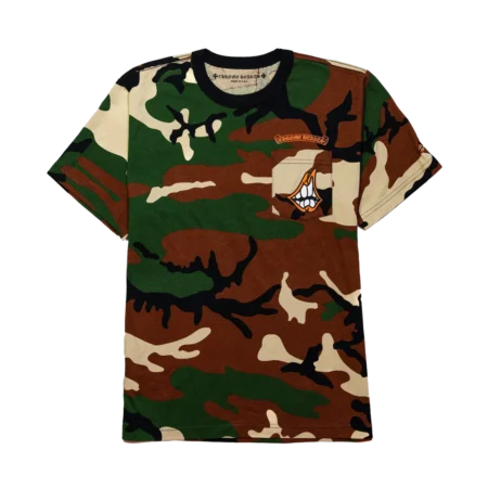 Chrome Hearts Matty Boy Caution T-Shirt Camo